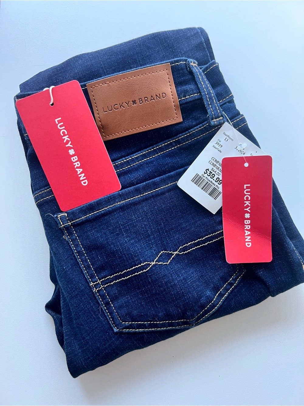 Lucky Brand Women's Dark Blue Slim Jeans Size 4/27